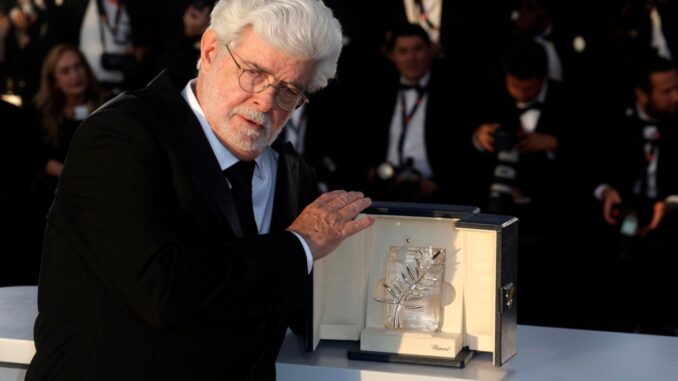 George Lucas es galardonado con la Palma de Oro en Cannes