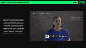 El fútbol femenino llegó al modo carrera.