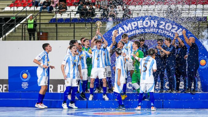 Argentina campeón Sudamericano Sub-17