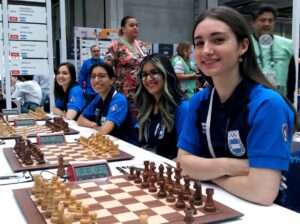 Selección femenina de ajedrez.